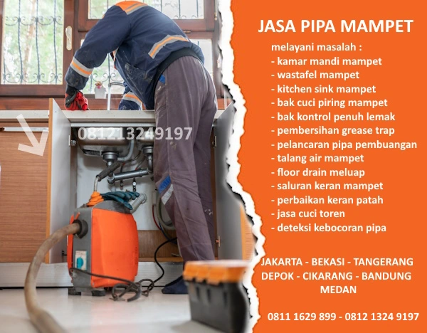 Pengerjaan Pipa Mampet Medan